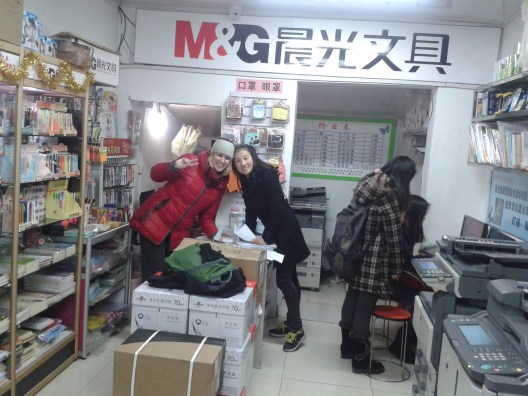 The local copy shop I frequented. I enjoyed interactions with the staff/ owner.